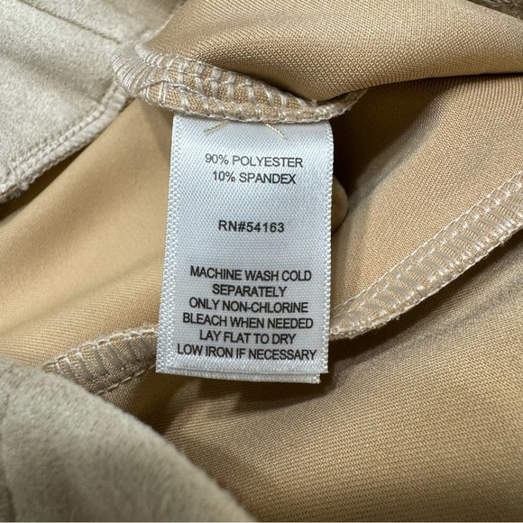 Marc New York Beige Faux Suede Stretch Pull On Women’s Skinny Pants, S - Picture 8 of 8